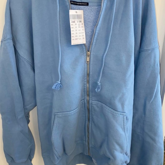 Sky blue christy hoodie Clearance